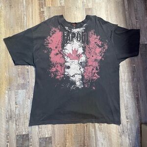 SOLD - TAPOUT mma tee t-shirt affliction style JESSE PINKMAN